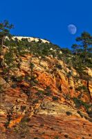 Mondaufgang im Zion National Park - Joerg Schlenker